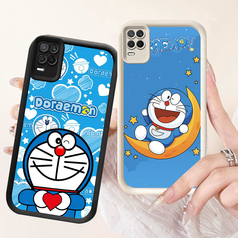 Casing HP TPU Anti Gores Realme 8 8S 12 C67 V13 Q3 Narzo 30 Lite Pro YR-32 Doraemon