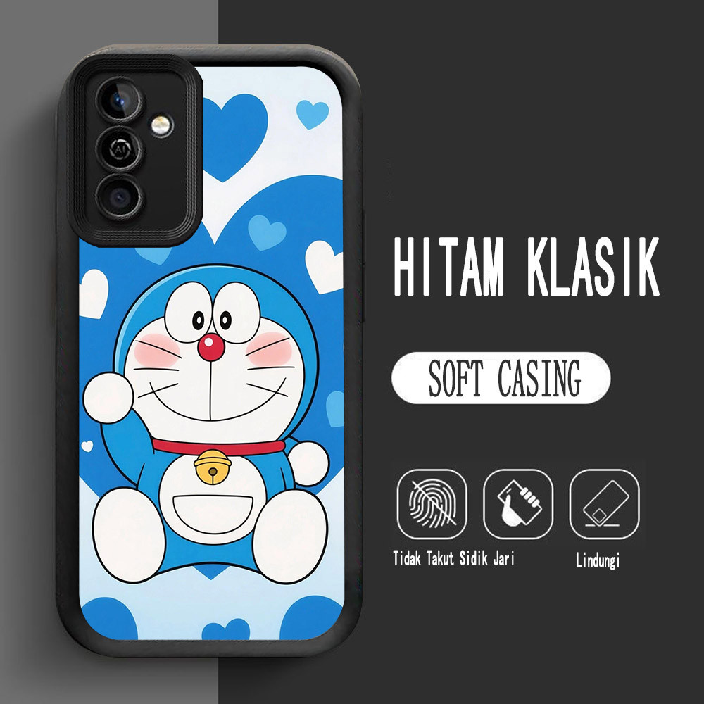 Casing untuk Samsung Galaxy A33 A32 A13 A23 5G Lembut L-22 Doraemon