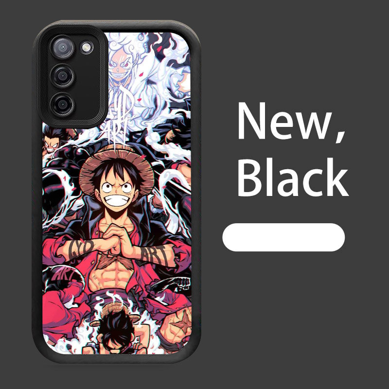 B-22 One Piece Luffy Casing untuk Samsung Galaxy A51 S20 FE A31 A71 Silikon Case