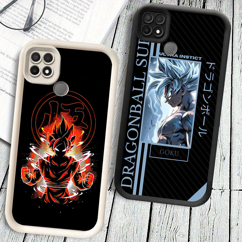 KD-90 Son Goku Shockproof Casing untuk OPPO A15 A15s A35 Realme C21 C21Y C12 C15 C25 C25Y C25S Narzo