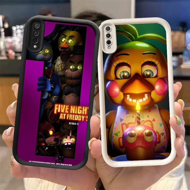 YW-24 FNAF Casing ponsel tipis Samsung Core A03 A02 A50 A50s M02 A30s A7 2018