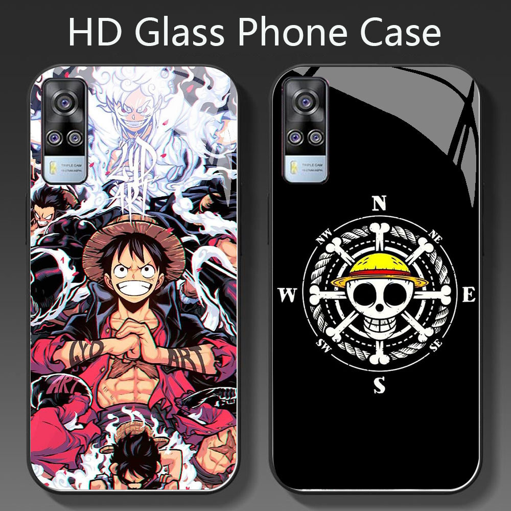 YR-47 One Piece HD Glass Casing HP VIVO Y51 V21E Y31 Y52 V21S V21 V20 Y53S