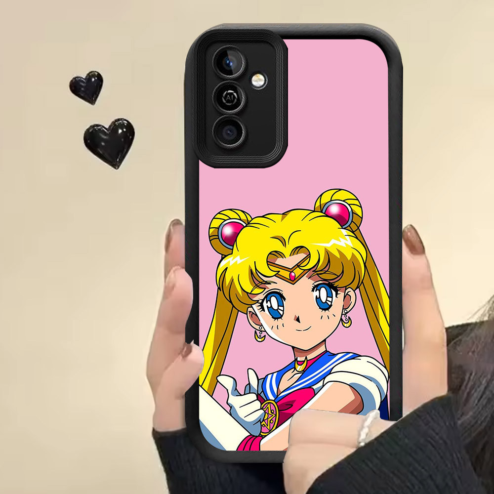 Casing untuk Samsung Galaxy A72 A73 A52 A52S A53 5G Case RR19 Sailor Moon