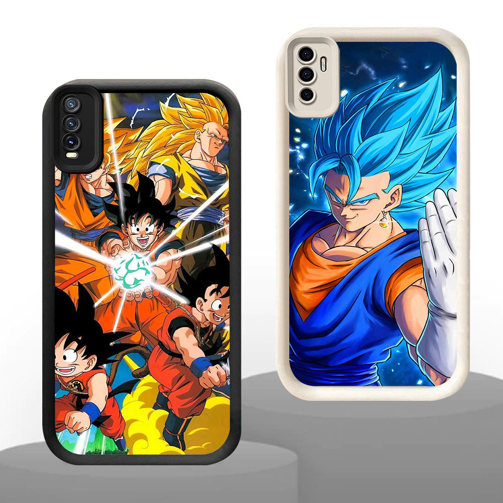 PW-19 Dragon Ball Goku Silikon Casing untuk VIVO iQOO Turbo Y12S 10 Z10 Y20S Y20i NEO 13 Y20 Y11S S1