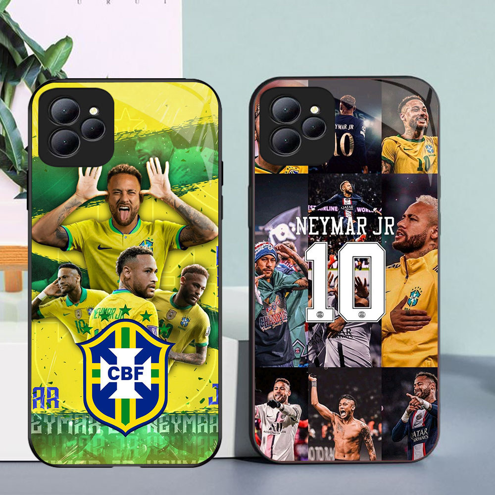 MP-88 Neymar Barcelona Glass KACA Casing untuk Infinix Smart Hot Note 8 50Pro 6 7 11 50i 40 30i Infi