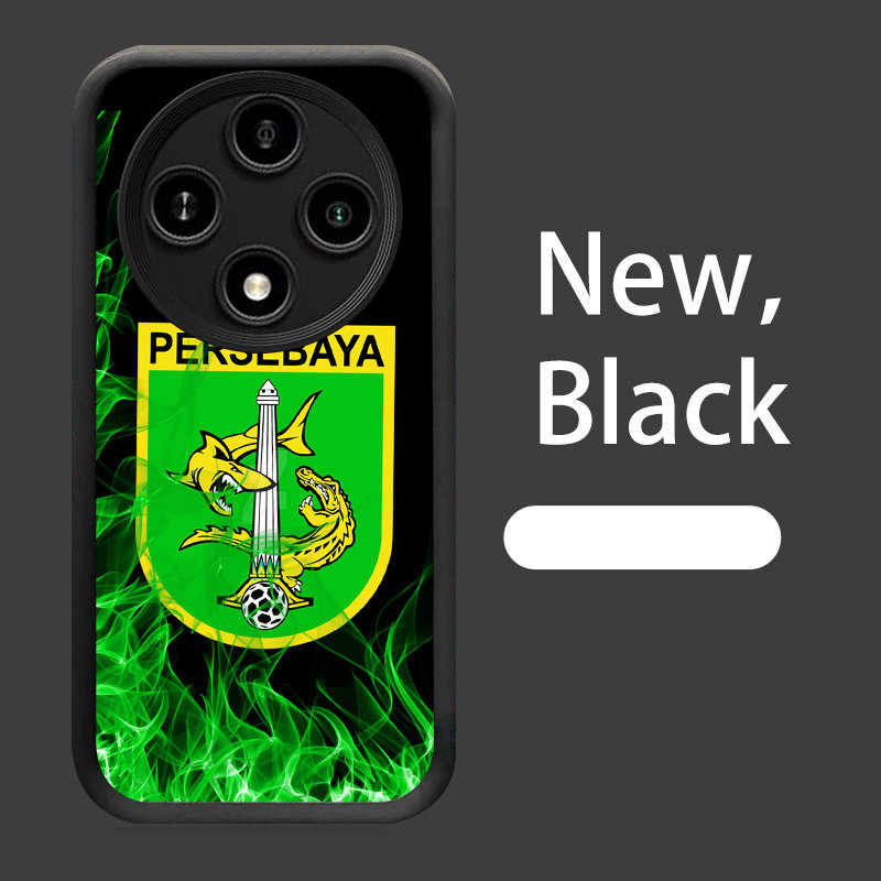 B-9 PERSEBAYA Casing untuk Xiaomi Redmi A3X 14C POCO X3 C61 C75 X7 A3 Pro 5G Silikon Case