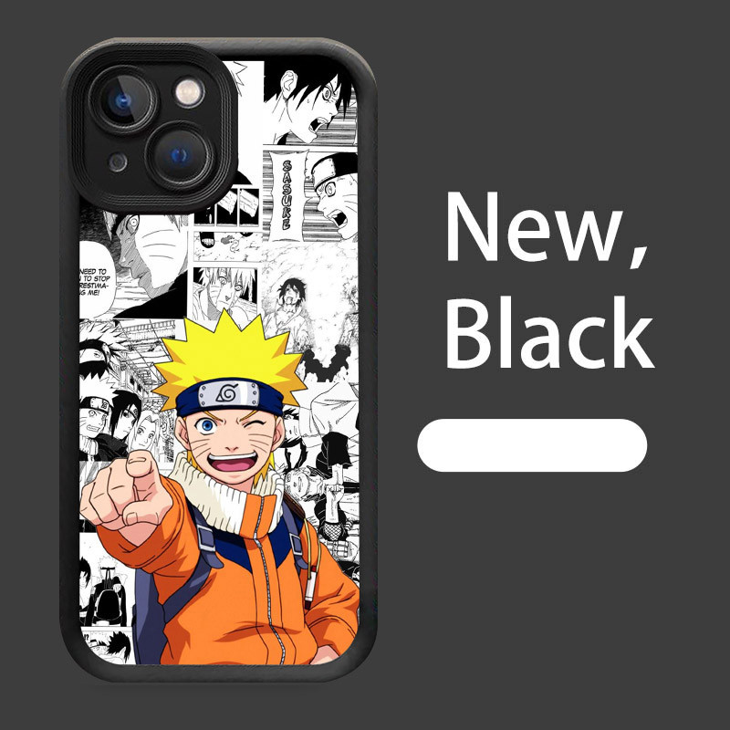 Case Casing untuk iPhone 8 14 13 7 Pro Max Plus W-26 Naruto