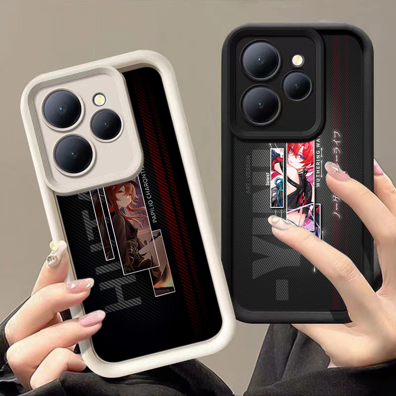 Casing Hp Realme 5 5i 5s 6i 7i 8 Pro 8S 12 Plus 12+ 12X 13 12 Pro+ C17 4G 5G PP132 Genshin Impact De