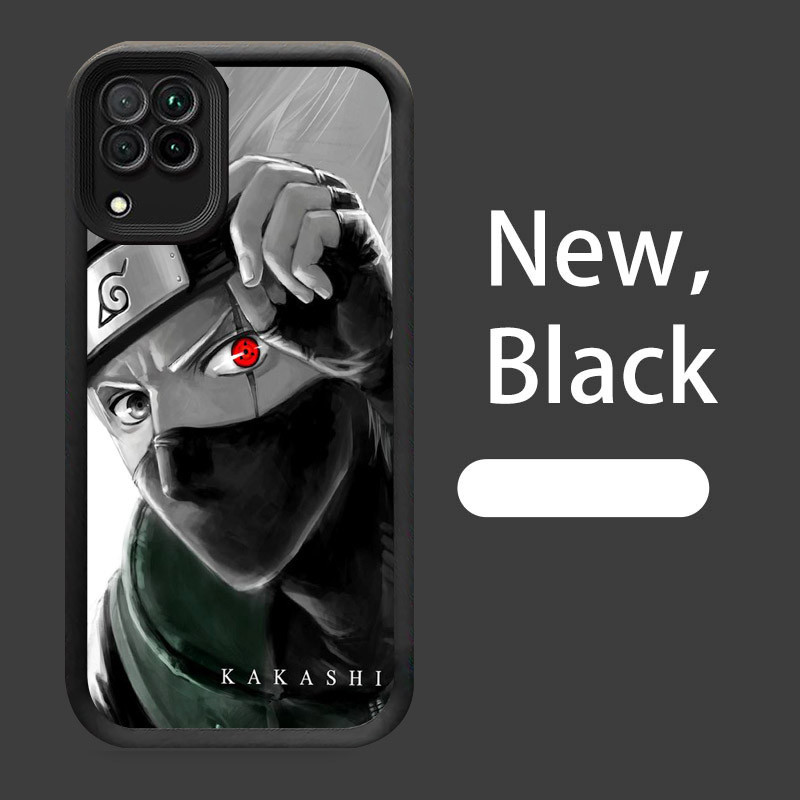 B-13 Kakashi Naruto Casing untuk Samsung Galaxy A12 A22 5G Silikon Case