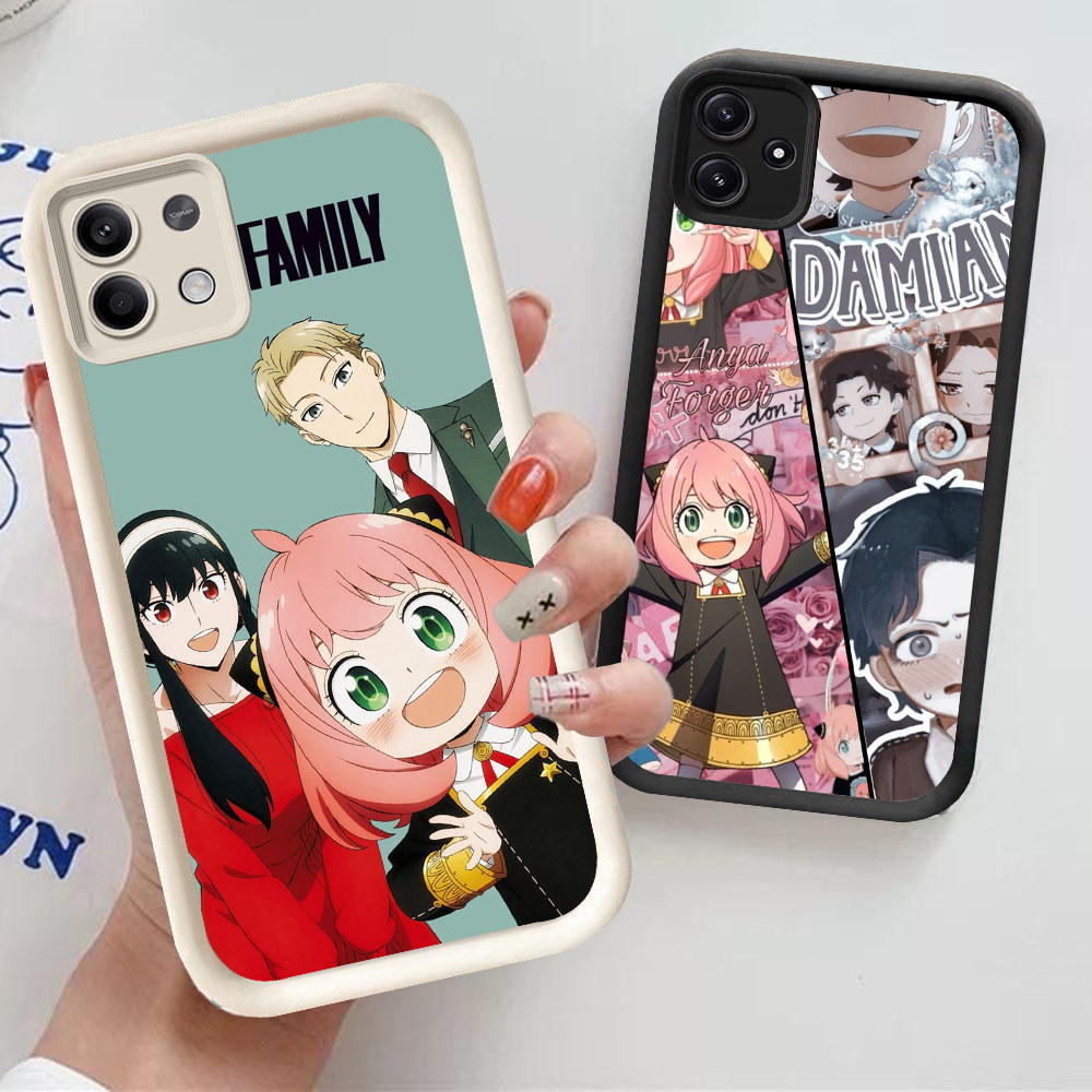 YM-53 Spy x Family Casing ponsel tipis Xiaomi Redmi Note 14 13 12 13X Pro 5G 4G