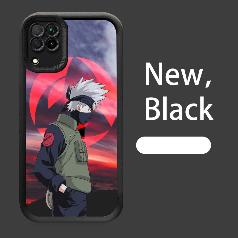 B-18 Naruto Kakashi Casing untuk Samsung Galaxy A12 A22 5G Silikon Case