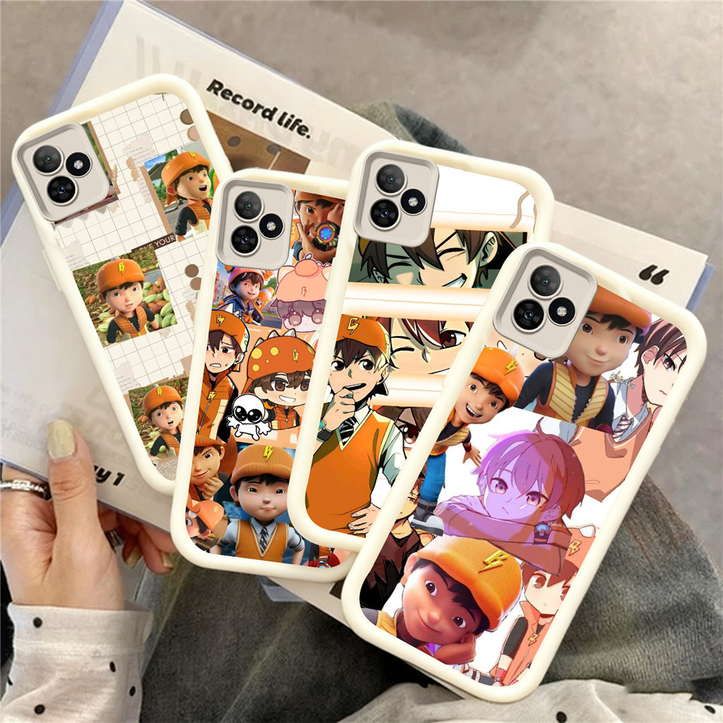DN5 Boboiboy Hp Plating Casing untuk VIVO Y81S Y81 Y20S Y19 Y20i Y12 Y66 Y93 V15 Y95 Y30 Y17 V9 Y20 