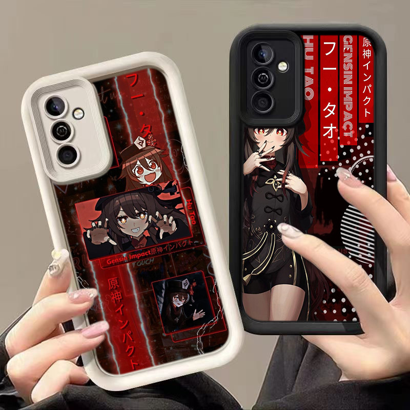 HA47 Genshin Impact Hu tao game Untuk Samsung Casing hp Softcase Silikon Kasing untuk Samsung A12 A1