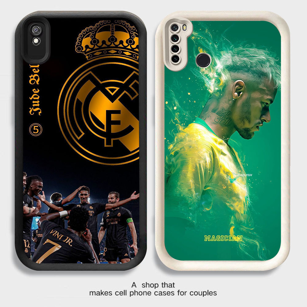 MP-88 Neymar Barcelona Shocking Silikon Casing untuk Redmi Note 9T 9A 7 6A Pro