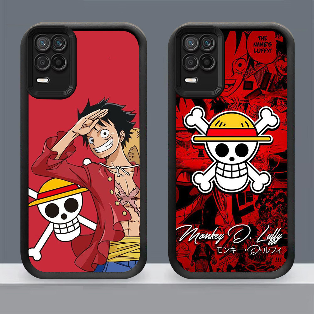 N-60 One Piece Luffy Soft Casing untuk Realme 8S 8 Pro 5G