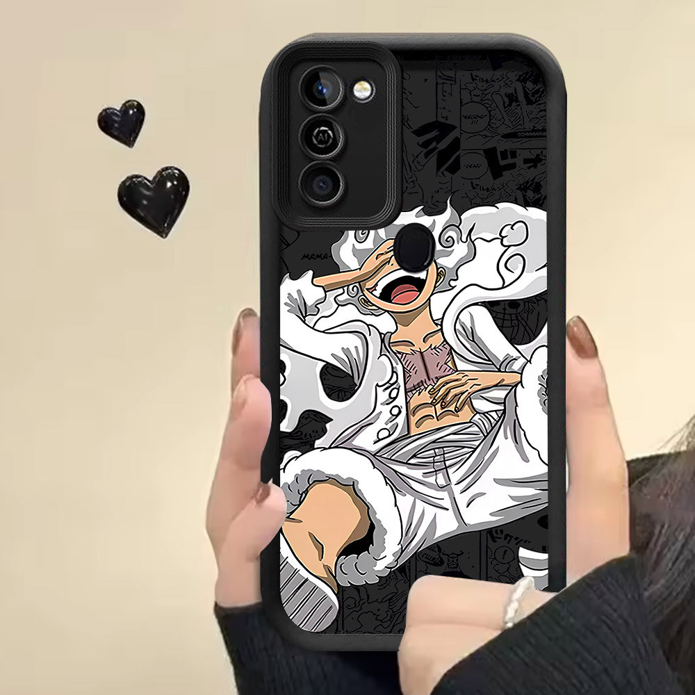 Casing untuk Samsung A21S A20S A11 M21 A10S M11 M30S A20 Case RR4 One Piece Luffy