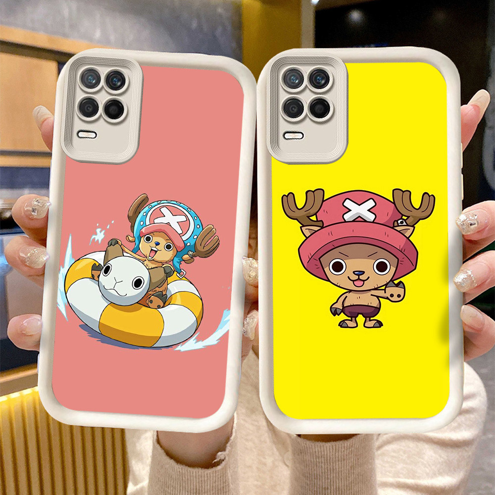 C-43 One Piece Chopper Hitam Putih Casing untuk Realme 8S 8 Pro 5G