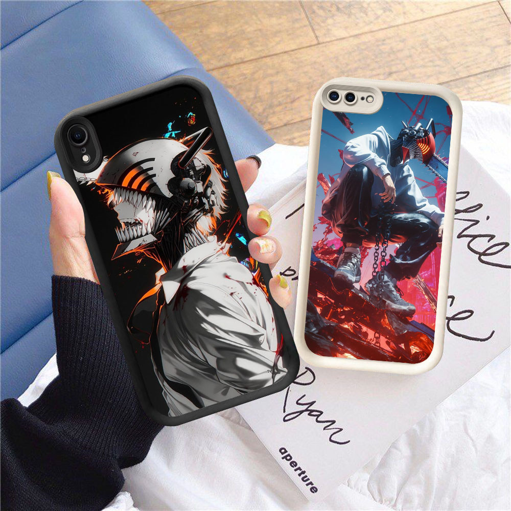 YM-47 Pria Gergaji Mesin Casing ponsel tipis iPhone 7 X 6 XR 8 XS Max Plus