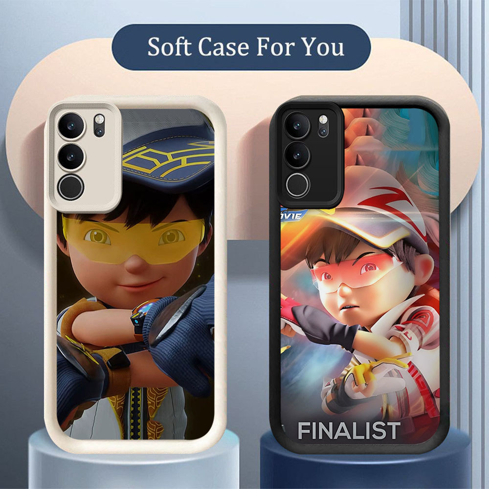 Casing HP Untuk VIVO Y19S Y200 Y300 V40 Lite Pro YR-61 BoBoiBoy Sopan