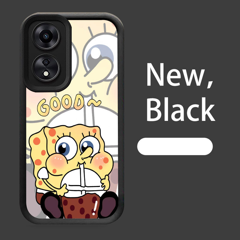 Case Casing untuk OPPO Reno 13F 10 A79 5G W-15 SpongeBob
