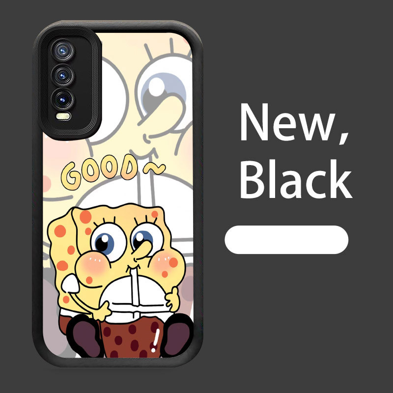 Case Casing untuk VIVO Y66 Y20i S1 Pro Y20 Y12s Y11s Y20s W-15 SpongeBob