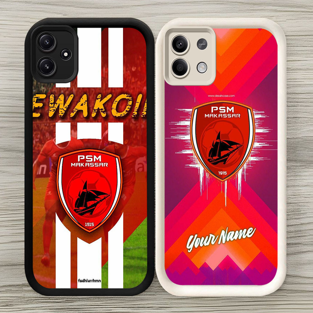 YE-48 PSM Makassar Silicone Casing untuk Redmi Note 13 14 13X 12 Pro 5G