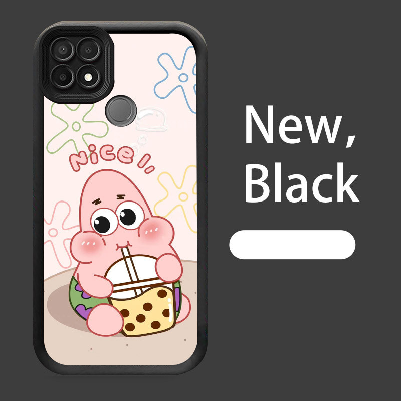 Case Casing untuk OPPO A15 A54 A35 A15s W-19 SpongeBob Patrick