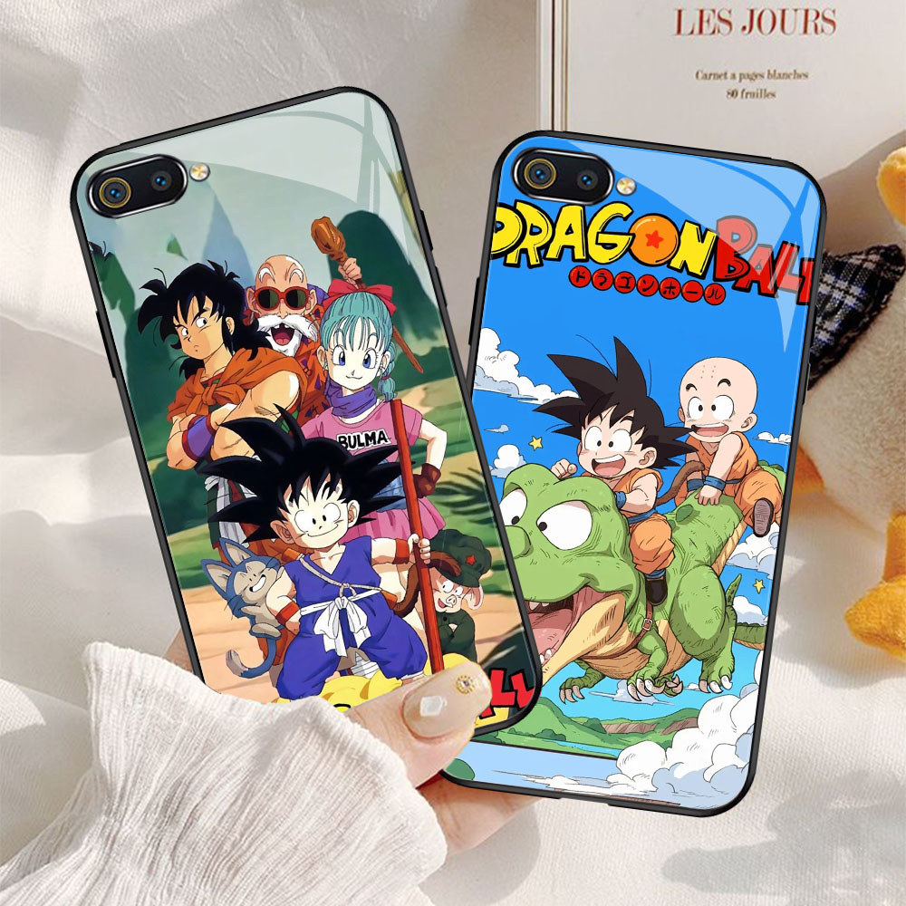 YM-7 Bola Naga Casing ponsel kaca tempered Realme C2s C1 C2 2 Pro