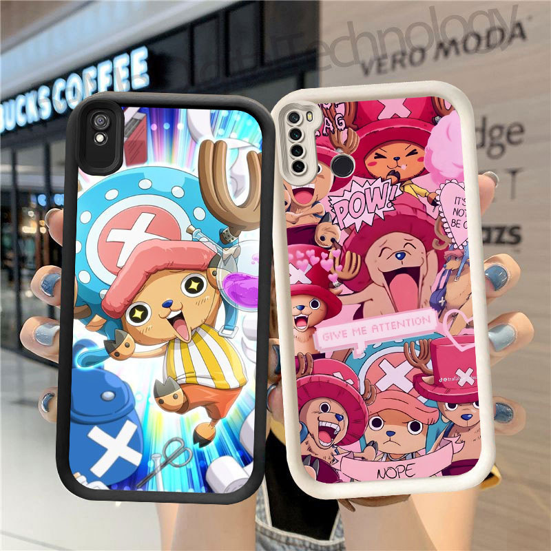 MP-43 Chopper One Piece Shocking Silikon Casing untuk Redmi Note 9T 9A 7 6A Pro