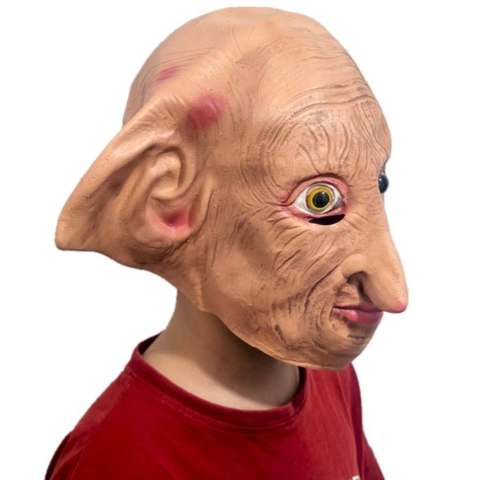 Dobby Elf Mask Headgear Halloween Harry Potter Wizarding World Costume Party Costumes Props