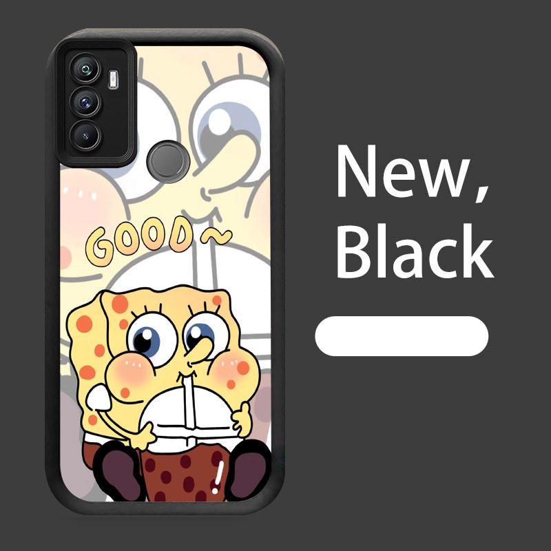Case Casing untuk OPPO A53S A33 A53 2020 W-15 SpongeBob