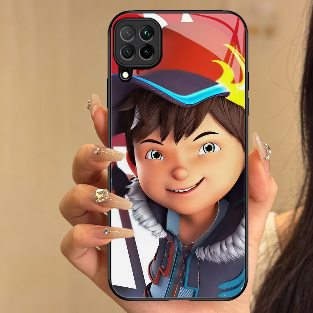 TT-6 BoBoiBoy Gentar Casing hp kaca Samsung A12 A22 M12 M32 5G