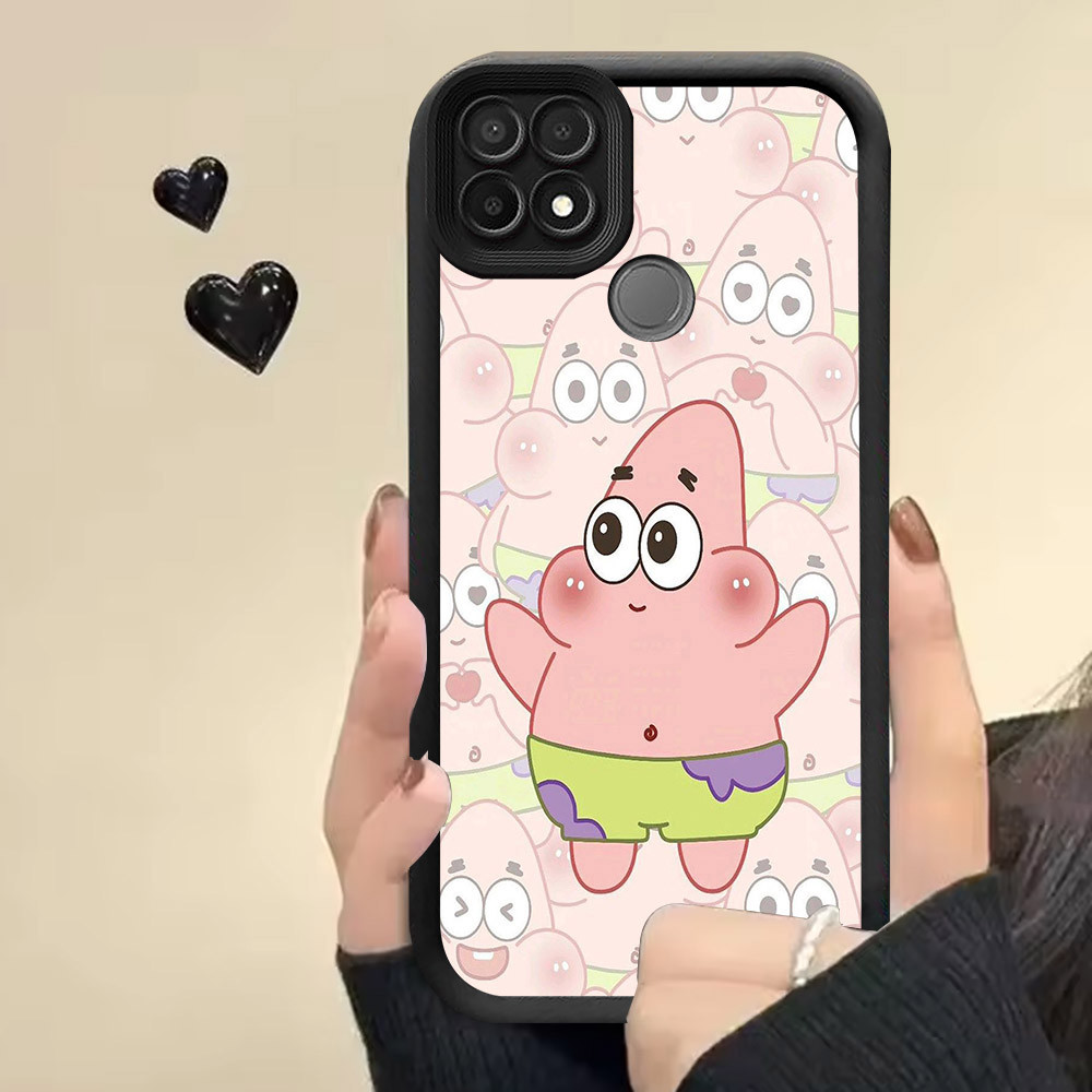 Casing untuk Realme C21Y C25Y Narzo 30A 20 C15 C25 C12 C21 C25S Case RR3 Cute SpongeBob