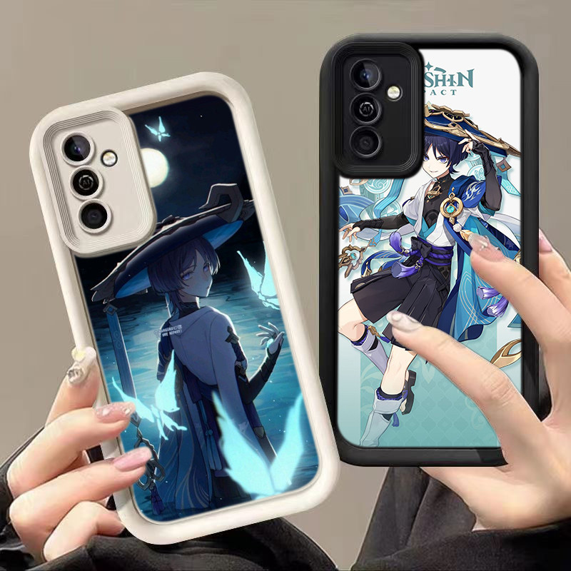 HA41 Genshin Impact game Wanderer Untuk Samsung Casing hp Softcase Silikon Kasing untuk Samsung A12 