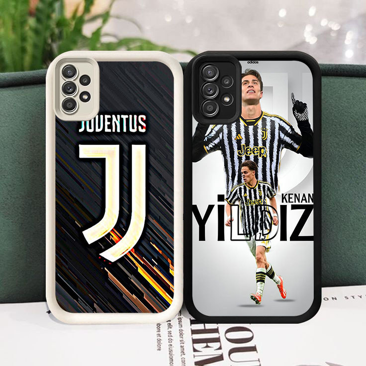 YE-27 Juventus Football Club Silicone Casing untuk Samsung A23 A32 A13 A53 A72 A52 A73 A52S A33 5G