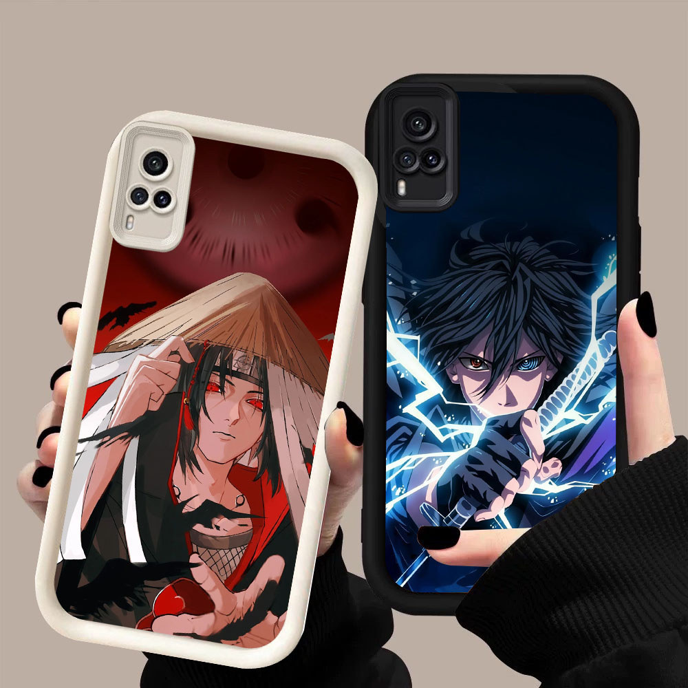 SM-57 Naruto Anime Murah Casing HP TPU Anti Gores VIVO Y51 Y53s Y33 Y73 V21E V21 Y51S Y31 Y51A