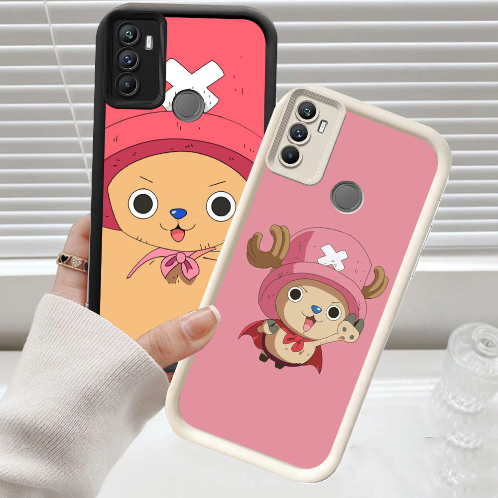 C-43 One Piece Chopper Hitam Putih Casing untuk OPPO A53 A53S A33 2020
