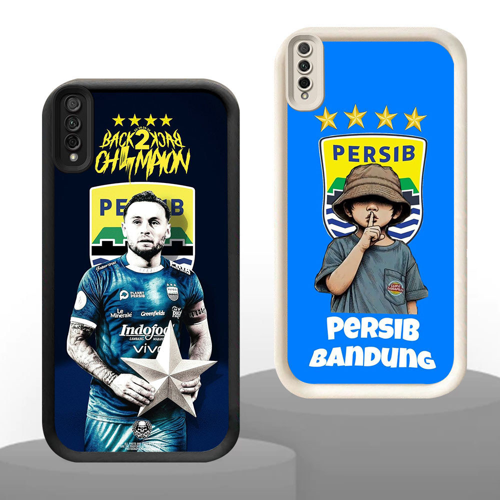 PW-25 Persib Bandung Silikon Casing untuk Samsung A50s M02 A02 A7 A03 Core A30s A50 2018