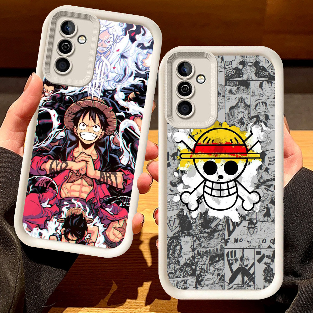 G-37 One Piece Luffy Casing untuk Samsung A52 A52S A72 A73 A53 5G