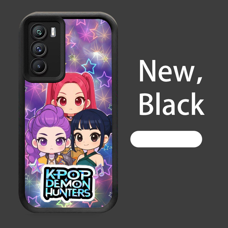B-11 KPOP Demon Hunters Casing untuk OPPO A16 A16s A94 A54S A74 A55 Reno 5f Silikon Case