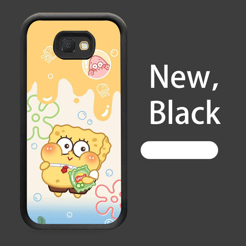 Case Casing untuk Samsung Galaxy J4 J6 J2 J7 Prime Plus Pro W-11 Cute SpongeBob