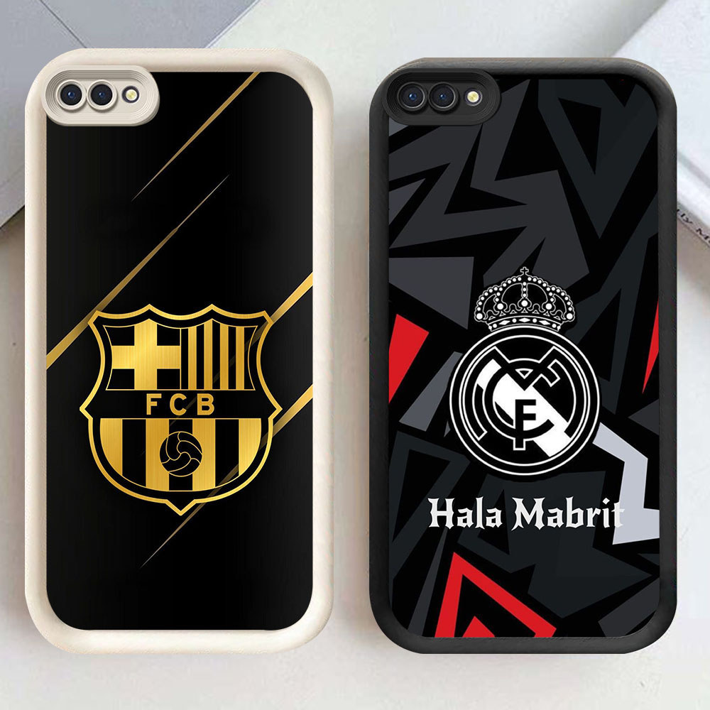 Murah Casing HP TPU Anti Gores OPPO A3S A5 A5X A1K A6 A12E A5i Pro BQ-3 Barcelona