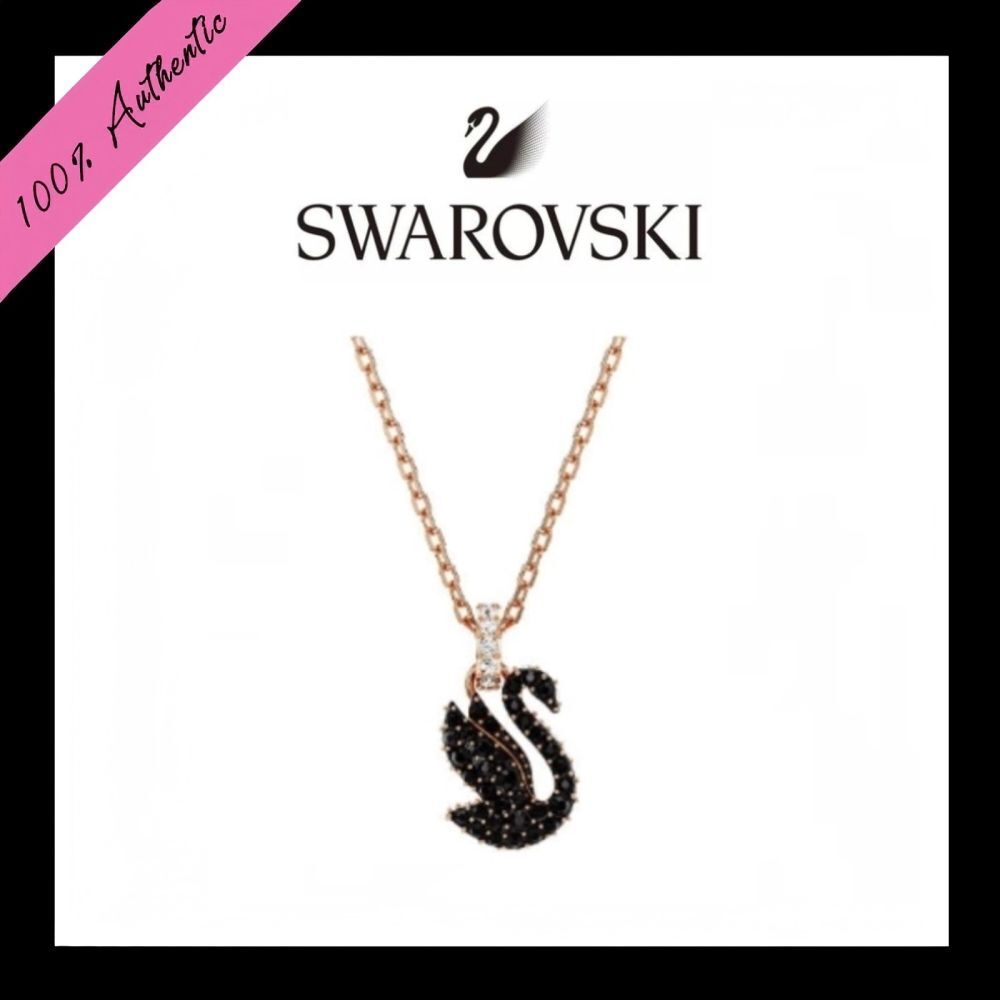 Perhiasan  Swarovski Swan Necklace 5678046 Women's Necklace