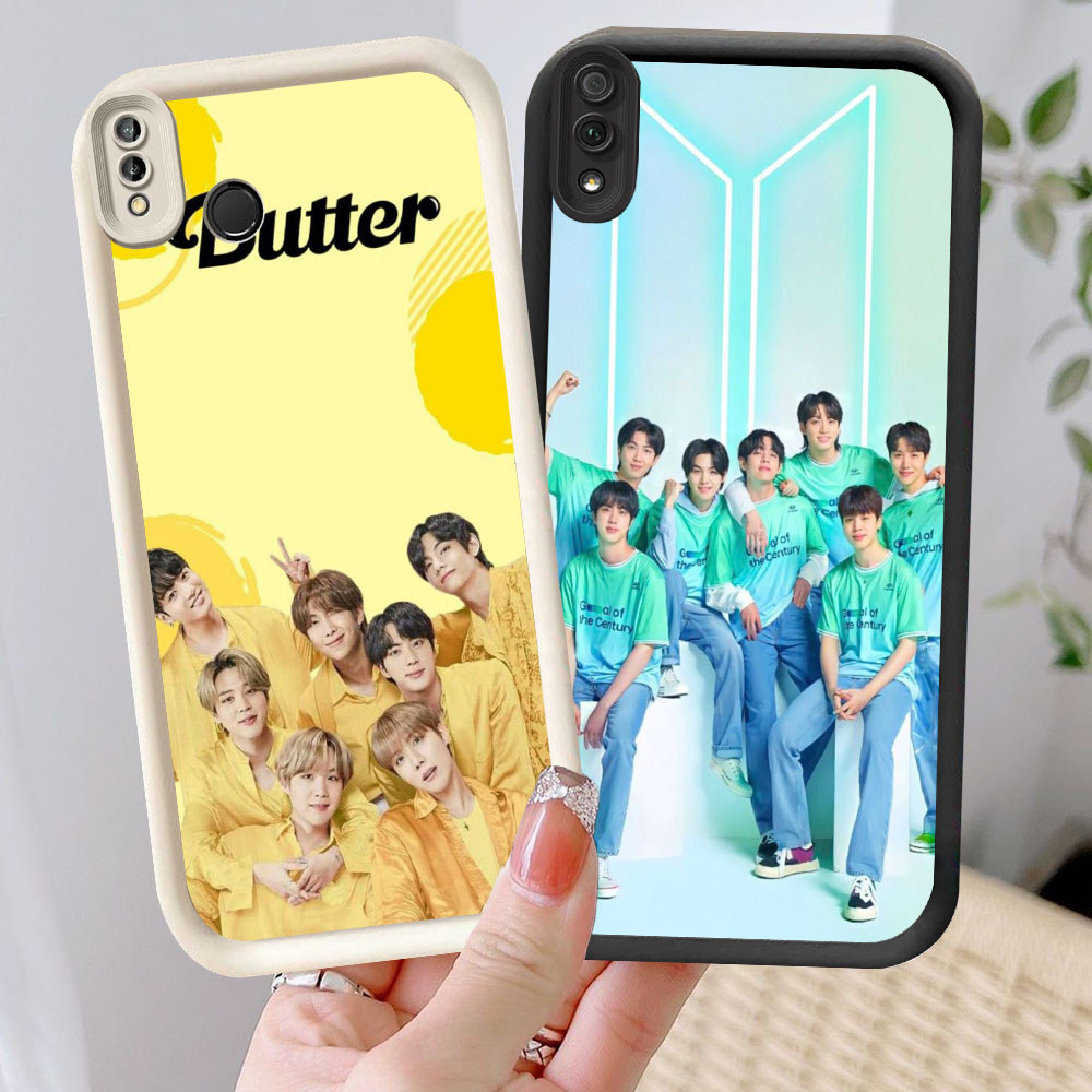 YM-8 BTS Casing ponsel tipis VIVO Y91C Y400 Y66 Y93 Y91 Y91i Y81S Y81 V9 Y95