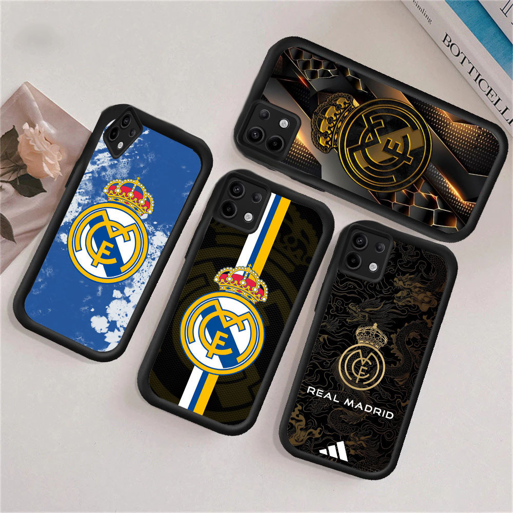 HV4 Badetuch Real Madrid Hp Plating Casing untuk Infinix Smart Note 6 Ram2 7 8 5 40 Ram3 Plus Pro 5G