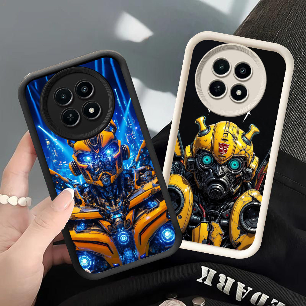 Casing HP TPU Anti Gores Realme 12 12X 13 C65 P1 Narzo N65 70 Pro Plus YR-58 Transformers BumbleBee