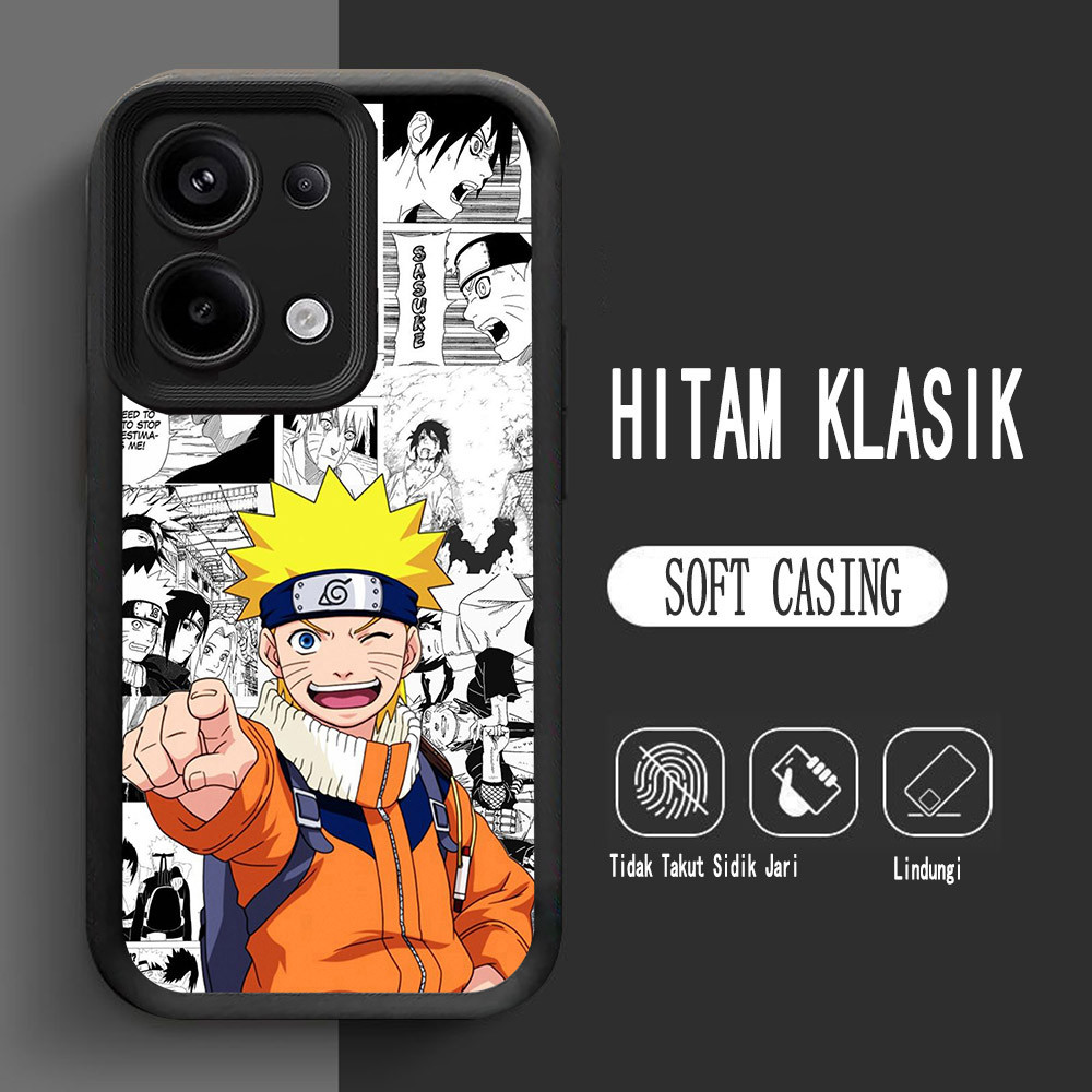 Casing untuk OPPO A6 Pro A6X 4G 5G Lembut L-20 Naruto