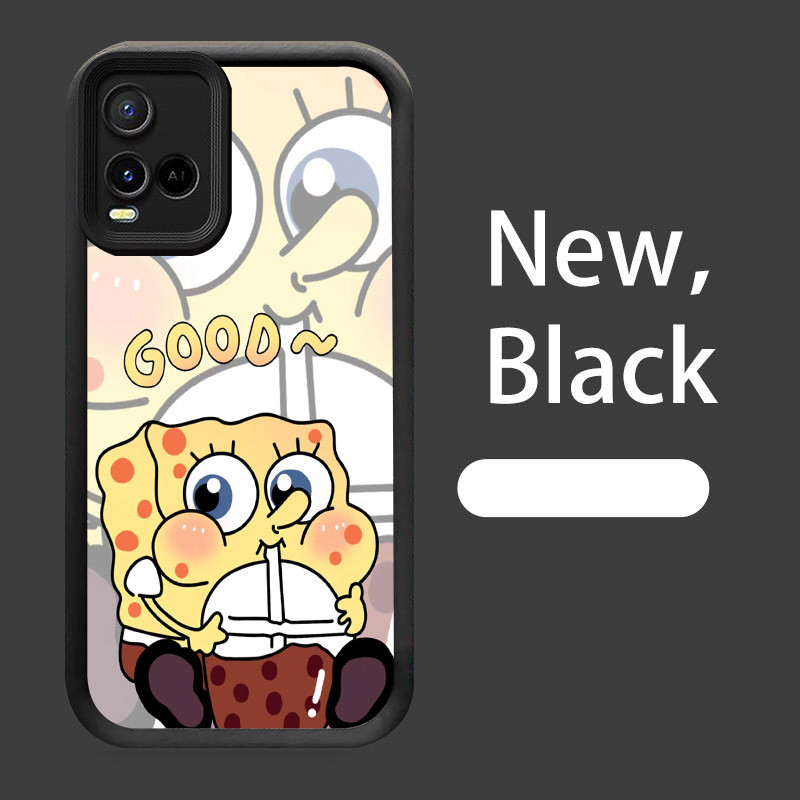 Case Casing untuk VIVO Y21e Y33t Y21s Y21t V20 Pro Y33s Y21 W-15 SpongeBob