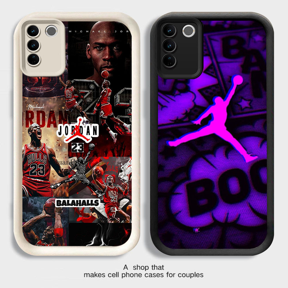 MP-31 Basketball star Michael Jordan Shocking Silikon Casing untuk VIVO V29 V27 Y200e Y100 V27E V29E