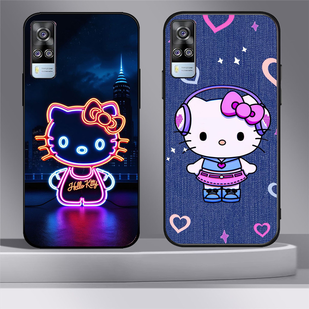 YR-36 Hello Kitty HD Glass Casing HP VIVO Y51 V21E Y31 Y52 V21S V21 V20 Y53S